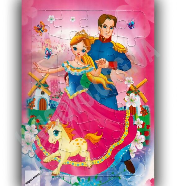 Книжка-пазл Принцеси Авт: Горборукова Н. Вид-во: Septima - фото 2