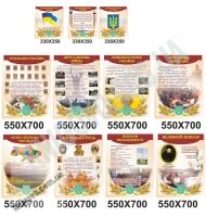 Кабінет історії України Комплект стендів Артікул: 9067 Виробник: Інтердизайн - Оформлення предметних кабінетів