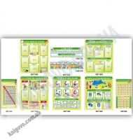 Комплект стендів для кабінета початкової школи Артікул: 3259 Виробник: Інтердизайн - Оформлення предметних кабінетів