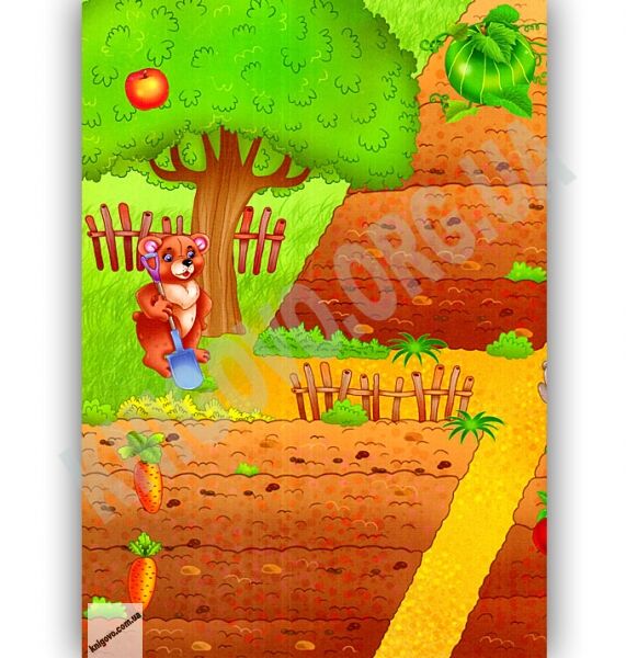 Панорамка-гра Щедрий урожай Вигадай свою історію Багаторазові наліпки Авт: Григор’єва Н. Вид: УЛА - фото 2