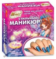 Набор для дизайна ногтей Стильный маникюр Winx Блум Код 12159078Р Изд Ранок - Своїми руками
