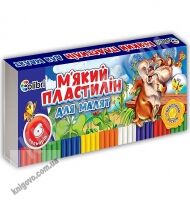 Пластилін для малят із бджолиним воском Кроха 6 кольорів 120 грам Colibri Ranok Пластилін для малят із бджолиним воском Кроха 6 кольорів 120 грам Colibri Ranok - Пластилін та аксесуари