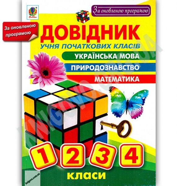 Довідник учня початкових класів 1-4 класи Оновлена програма Авт: Будна Н. Вид: Богдан - фото 1
