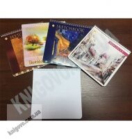 Скетчбук на спіралі 20 х 20см 30 аркушів Вид: Тетрада - Блокноти та скетчбуки
