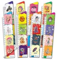 Закладки для книг картонные набор 8 штук Модные футболки BM-4704 Изд: Бумагия - Закладки для книг