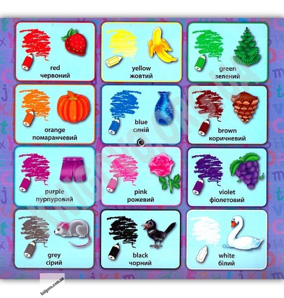 Тренажер для дошкільнят 2 в 1 Вивчаємо англійську мову Базова лексика Авт: Смирнова К. Вид: УЛА - фото 3