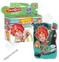 Магнитный фигурный пазл в коробке Фиксики Фаер 20 элементов VT1504-27 Изд: Vladi Toys - Пазли