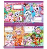 25 зошитів 12 аркушів Коса лінія Серія Palace Pets Ranok - Шкільні зошити та словники