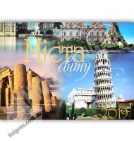 Календар 2019 Міста світу настінний перекидний Вид: Преса України - Календарі