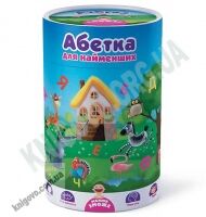 Гра Абетка для найменших в тубусі Код: VT291103 Вид: Vladi Toys - До новорічних свят