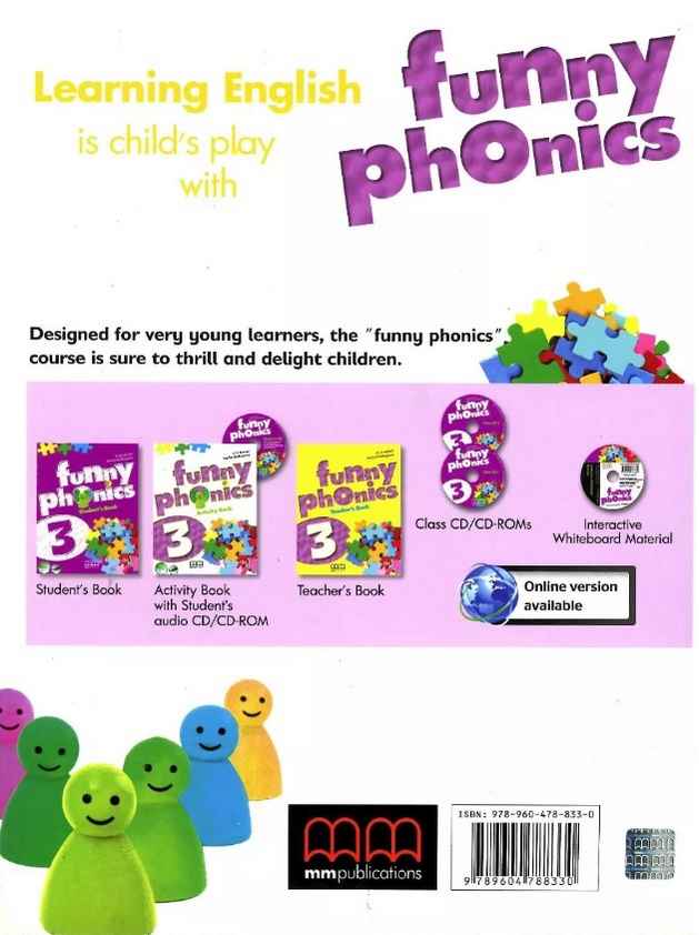 Підручник Англійська мова Funny Phonics 3 Students Book Mitchell H.Q. Marileni Malkogianni MM Publications - фото 3
