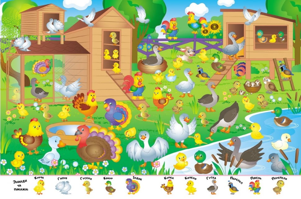 Мій перший Віммельбух. Весела ферма. Вид-во: Пегас - фото 2