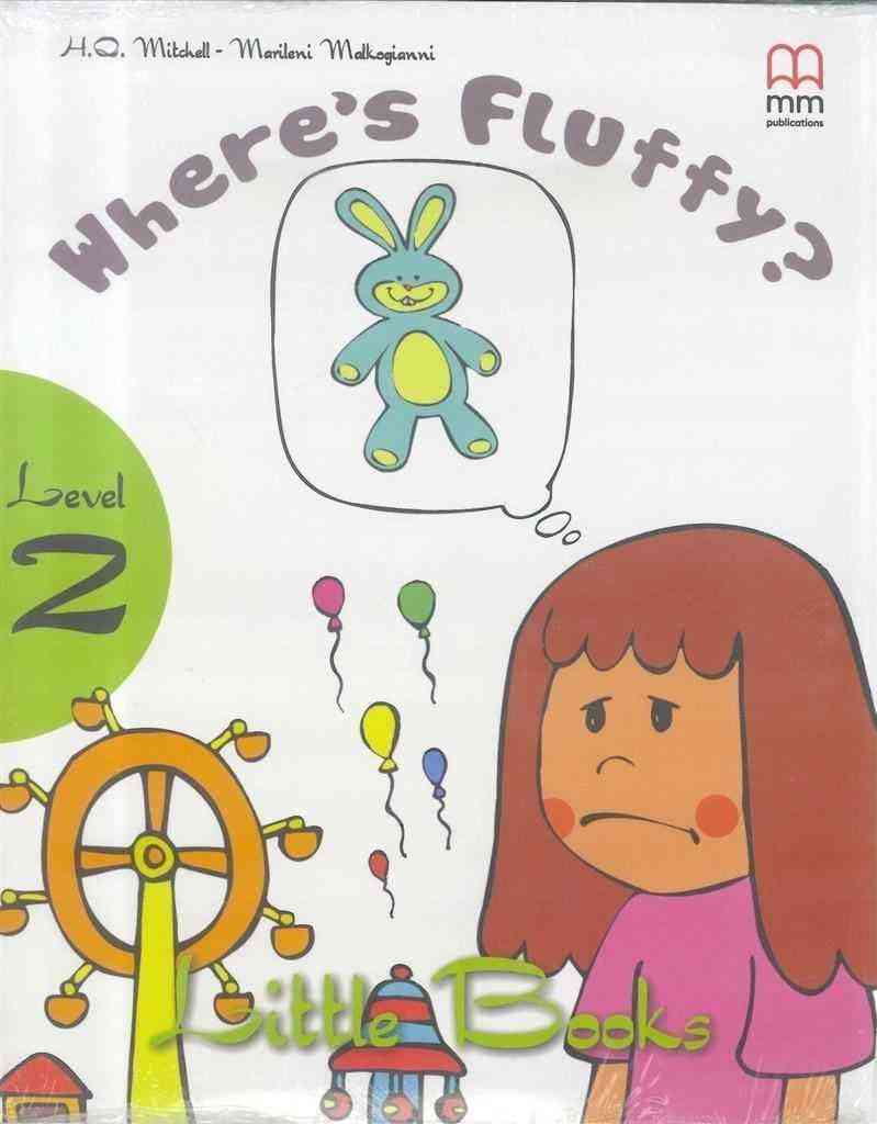 Книга малюка Little books 2 Where's Fluffy? with Audio CD/CD-ROM Mitchell, H.Q. MM Publications - Англійська для дітей
