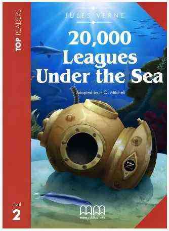 Top Readers Level 2 Книга для читання 20,000 Leagues Under the Sea Elementary Book with Glossary Mitchell H.Q. MM Publications