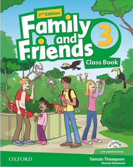 Підручник Family and Friends 3 Class Book Naomi Simmons Oxford University Press