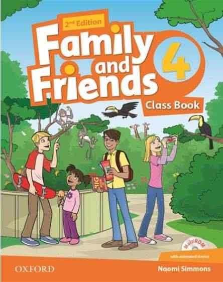 Підручник Family and Friends 4 Class Book Naomi Simmons Oxford University Press