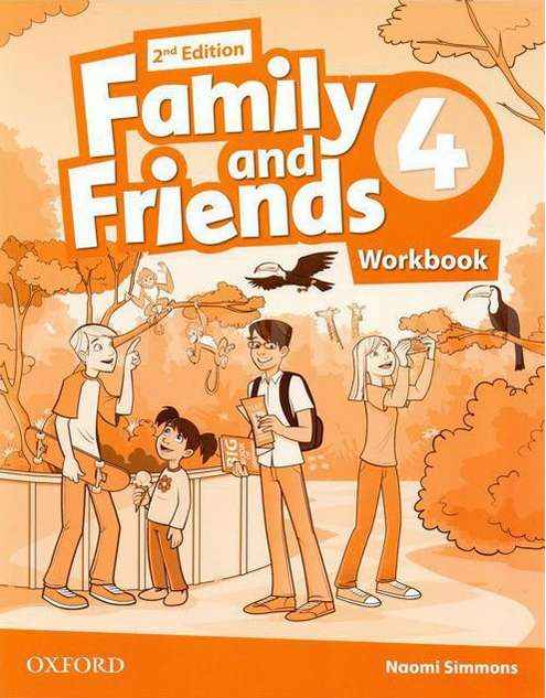Робочий зошит Family and Friends 4 Workbook 2nd Edition Naomi Simmons Oxford University Press