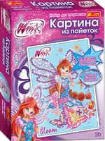 Картинка з паєток.Блум Вінкс 7 - Своїми руками