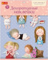 Наліпки на стіну Гапчинська (салат.уп.,рожеві наліпки) - Зошити для дітей 4-6 років