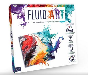 Fluid Art. Мистецтво без меж. Вид-во: Danko Toys Fluid Art. Мистецтво без меж. Вид-во: Danko Toys - Творчі товари до Різдва