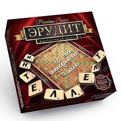 Настольная игра Эрудит Premium Series Danko Toys - КОСМІЧНІ ТОВАРИ