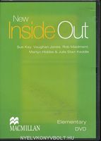 Диск для лазерних систем зчитування New Inside Out Ele DVD Sue Kay Macmillan Диск для лазерних систем зчитування New Inside Out Ele DVD Sue Kay Macmillan - Посібники для самостійного вивчення Анлійської