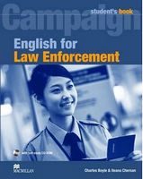 Підручник English For Law Enforcement Student's Book + CD Macmillan - Література Англійською мовою