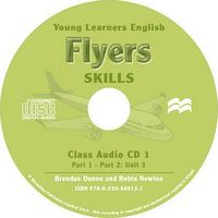Диск для лазерних систем зчитування Young Learners English Skills Flyers Audio CD Macmillan Диск для лазерних систем зчитування Young Learners English Skills Flyers Audio CD Macmillan - Посібники для самостійного вивчення Анлійської