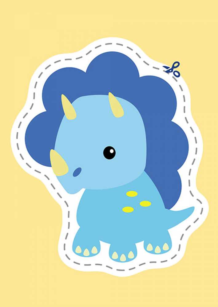 Вирізалки для найменших Кумедні динозаврики 3+ Кенгуру Ранок - фото 3