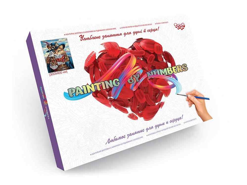 Картина за номерами на полотні Креативна творчість Danko Toys