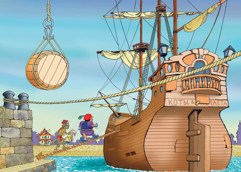 Пираты Кошачьего моря. Книга 1. На абордаж! - фото 4