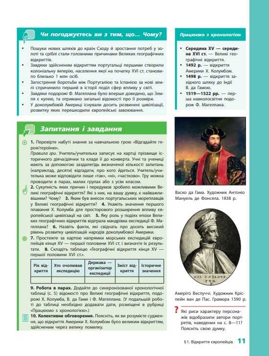 Підручник Всесвітня історія 8 клас Програма 2021 Авт: Гісем О. Мартинюк О. Вид-во: Ранок - фото 4