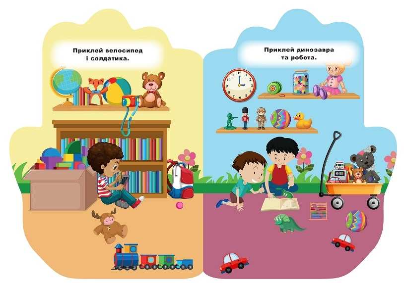 Книжка-долонька Іграшки Наліпки Торсінг - фото 2