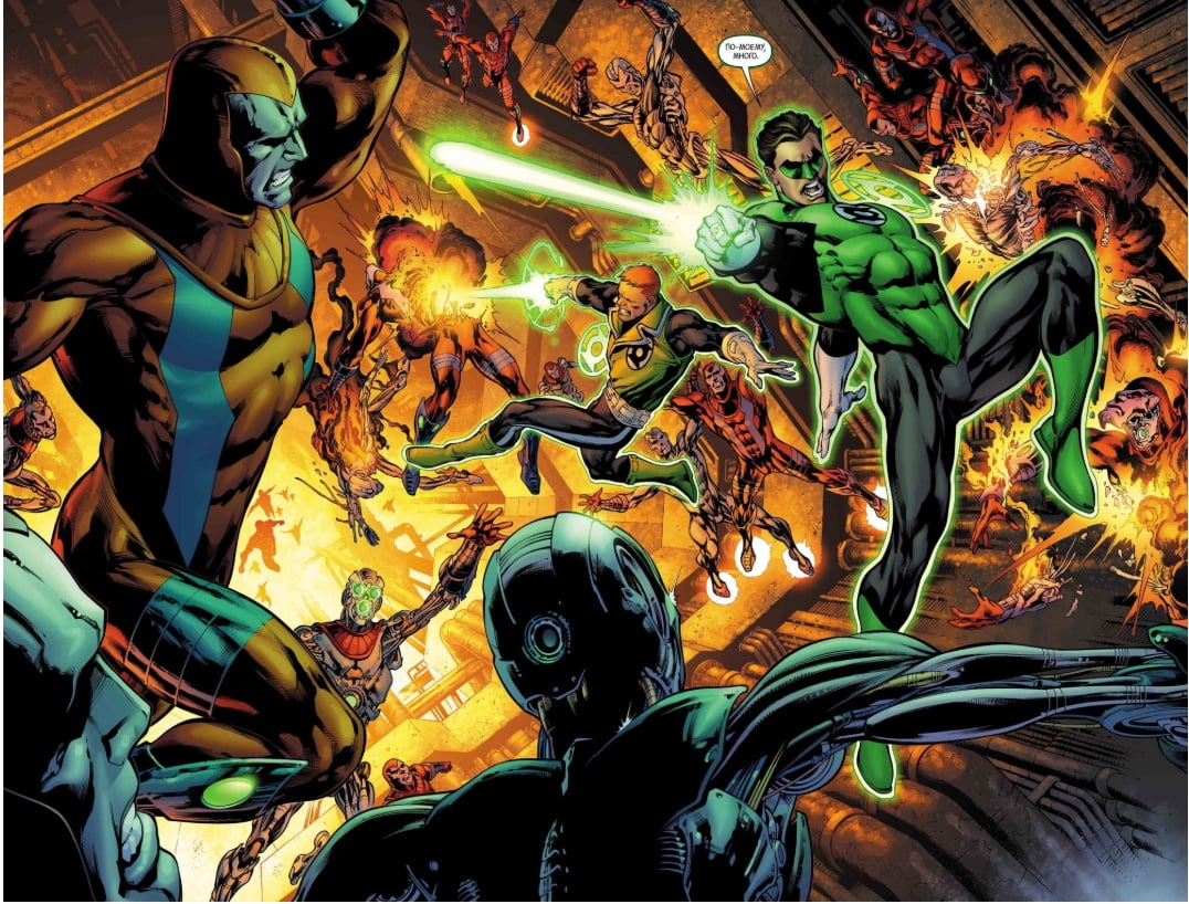 Зеленый Фонарь. Месть Зеленых Фонарей. Разыскивается Хэл Джордан - фото 3