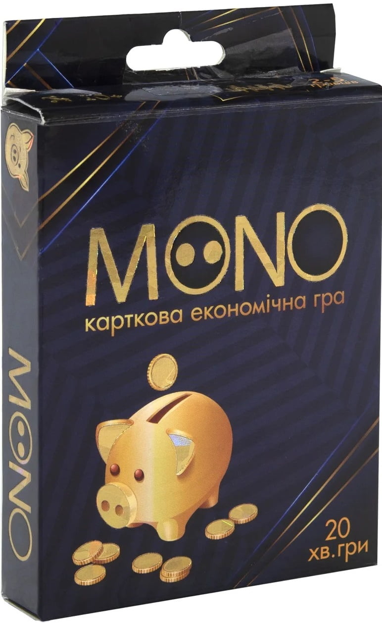 Настільна карткова гра  MONO (Монополія) Мир Лео Strateg