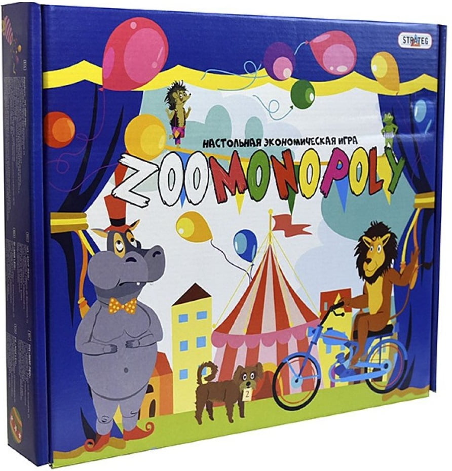 Настольная экономическая игра Zoo monopoly - фото 1