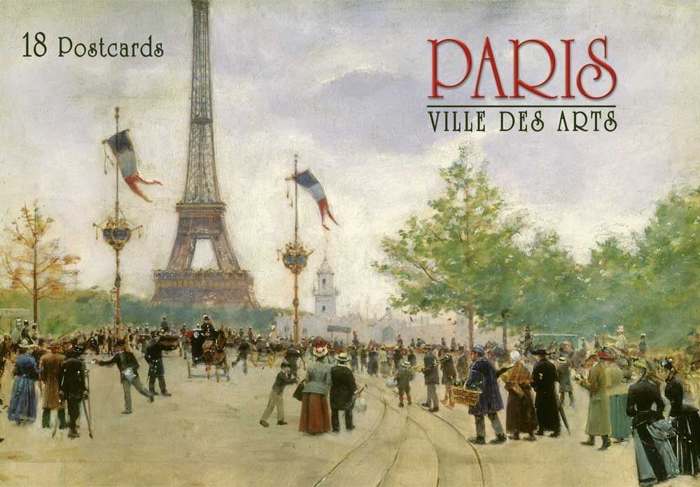 Набор почтовых открыток  Paris, Ville des Artes - Мистецтво та Культура