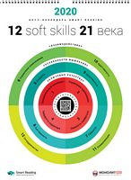 Умный настенный календарь на 2020 год «12 soft skills 21 века»