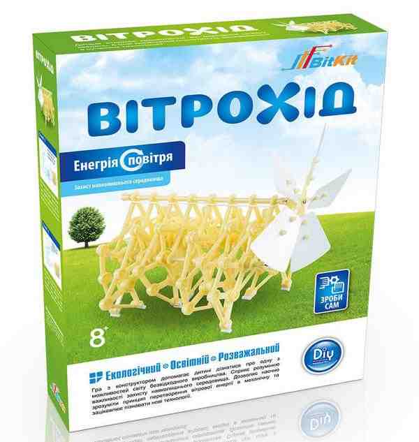 Вітрохід Конструктор на енергії вітру BitKit - Конструктори
