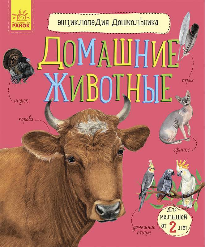 Энциклопедия дошкольника Домашние животные Каспарова Ю. Ранок - фото 1
