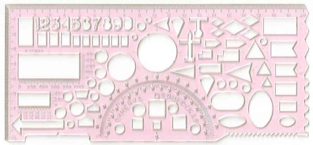 Лінійка пластикова Irbis 20 см Офіцерська прозора кольорова Лінійка пластикова Irbis 20 см Офіцерська прозора кольорова