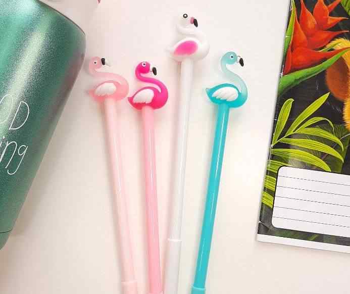 Ручка дитяча J_Otten з іграшкою Фламінго у асортименті - Ручки та олівці