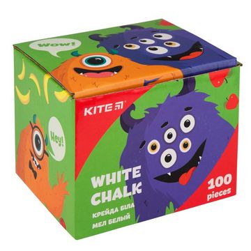Крейда шкільна біла Kite Joillers 100 шт - Своїми руками