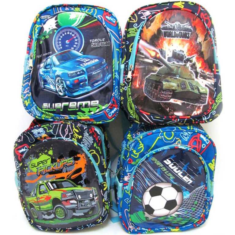 Ранець J_Otten 090B 34х25х12см, 660 гр, полiестер WT L+ Drive+Football ортопедичний - фото 1