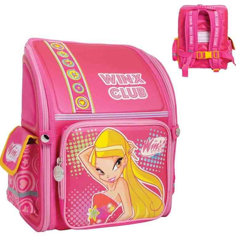 Ранець 1_Вересня 551527 малиновий 27х15х34 Вінкс ортопедический Winx Ранець 1_Вересня 551527 малиновий 27х15х34 Вінкс ортопедический Winx - Пенали, сумки, ранці