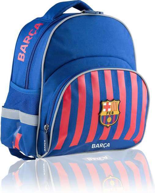 Ранець FC Barcelona 502020003 синiй 26x30x15, 3 вiд, полiестер FC-263 FC Barcelona Barca Fan 8, ортоп. сп.,свiтловiдб. ел - Пенали, сумки, ранці