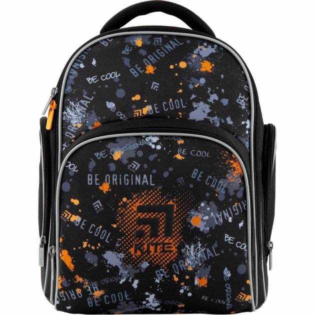 Ранець Kite 20 K20-706S-1 чорний 36x26x16,5, 760 гр, полiестер 706S Original ортоп. сп, каркасний свiтловiд. ел