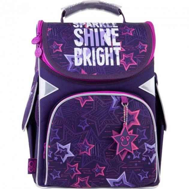 Ранець Kite 21 GO21-5001S-6 темно-фiолетов 34X26X13, 900 гр, полiестер Shine bright