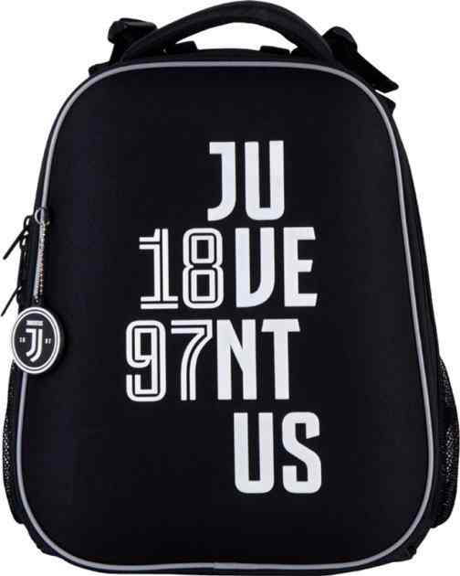 Ранець Kite 21 JV21-531M чорний FC Juventus 38х29х16, 1000 гр, EVA полiестер 531 JV, ортоп. сп. - Пенали, сумки, ранці