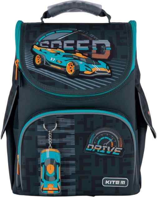 Ранець Kite 21 K21-501S-1 сiрий 35х25х13, 940 гр, полiестер 501 Speed ортоп. сп. каркасний - Пенали, сумки, ранці